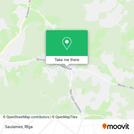 Saulaines map