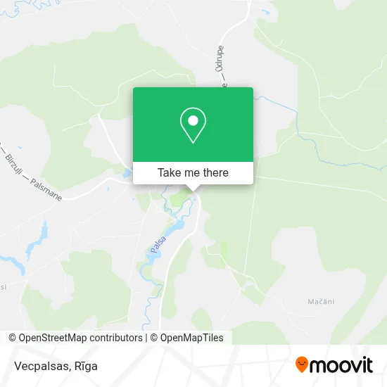 Vecpalsas map