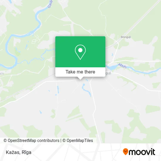 Kažas map