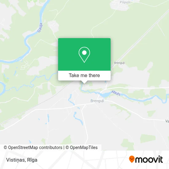 Vistiņas map