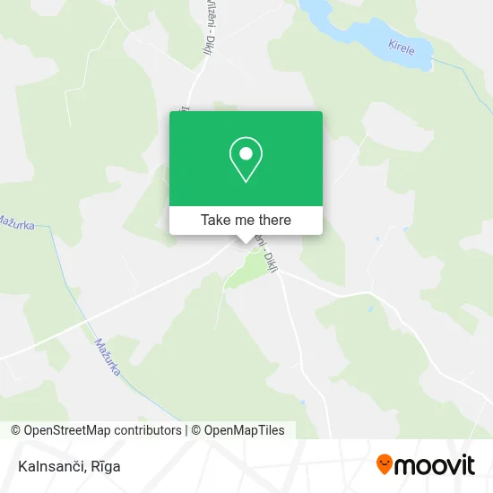 Kalnsanči map