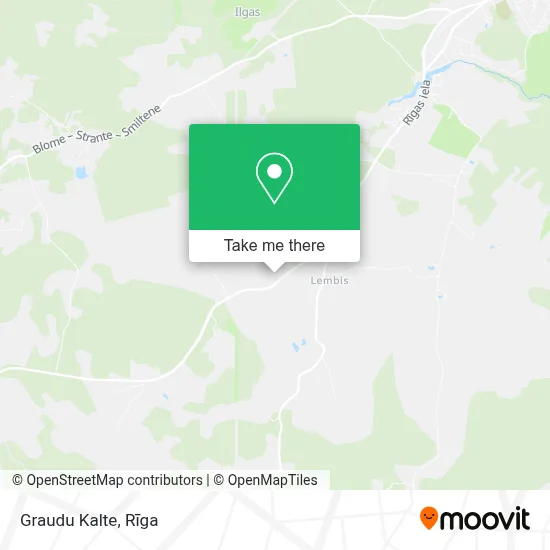 Graudu Kalte map