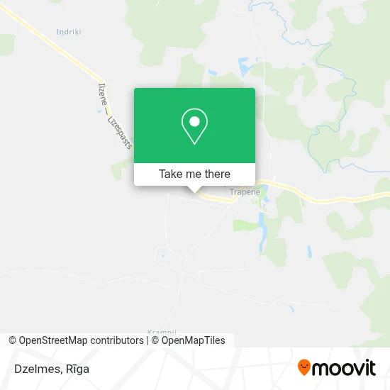 Dzelmes map