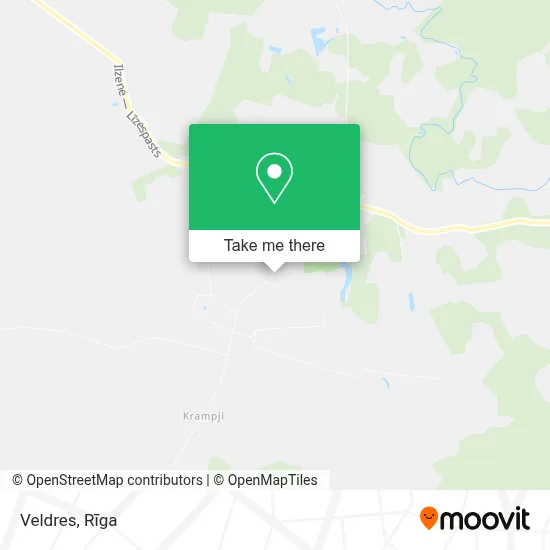 Veldres map