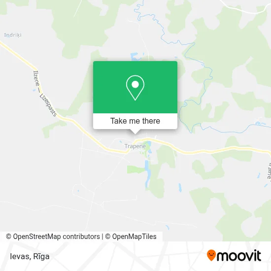Ievas map
