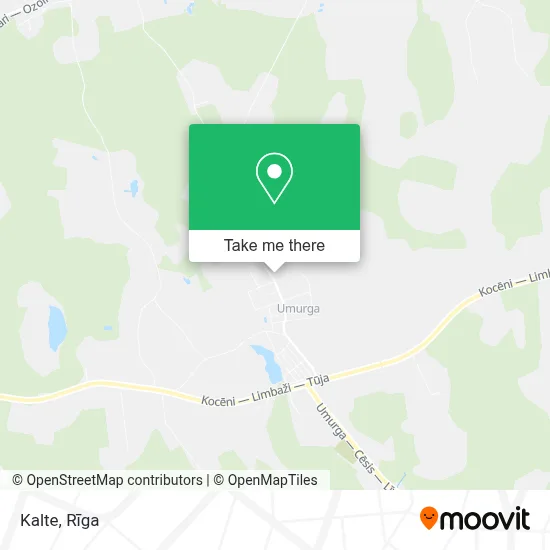 Kalte map