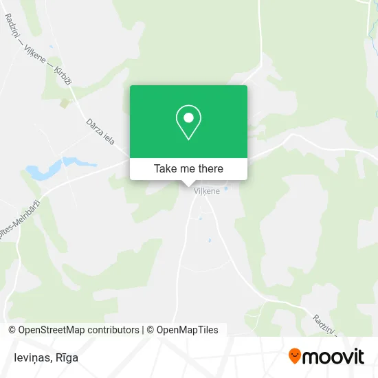 Ieviņas map