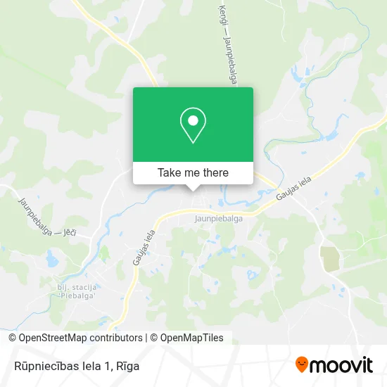 Rūpniecības Iela 1 map