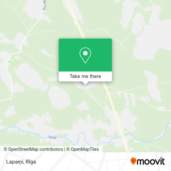 Lapaiņi map