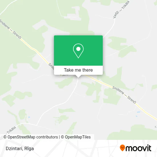 Dzintari map
