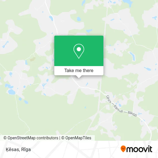 Ķēsas map