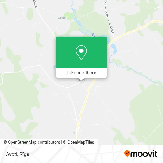 Avoti map
