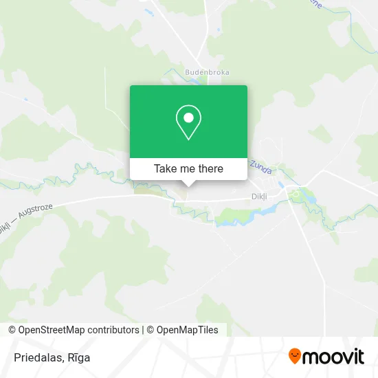 Priedalas map