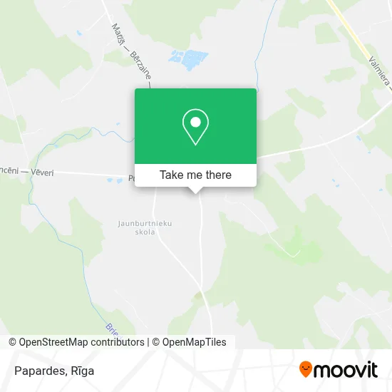 Papardes map