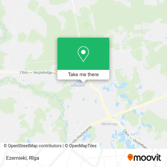 Ezernieki map