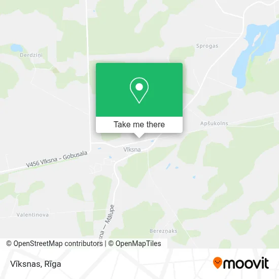 Vīksnas map