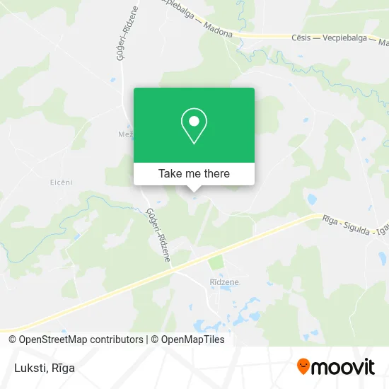 Luksti map