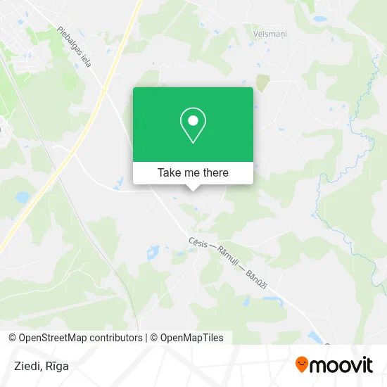 Ziedi map