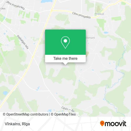 Vīnkalns map