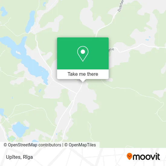 Upītes map
