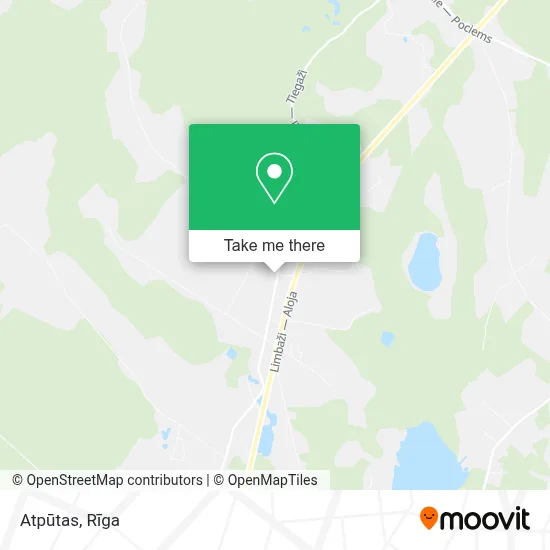 Atpūtas map