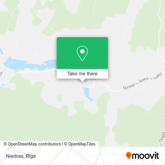 Niedras map