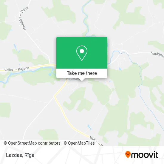 Lazdas map