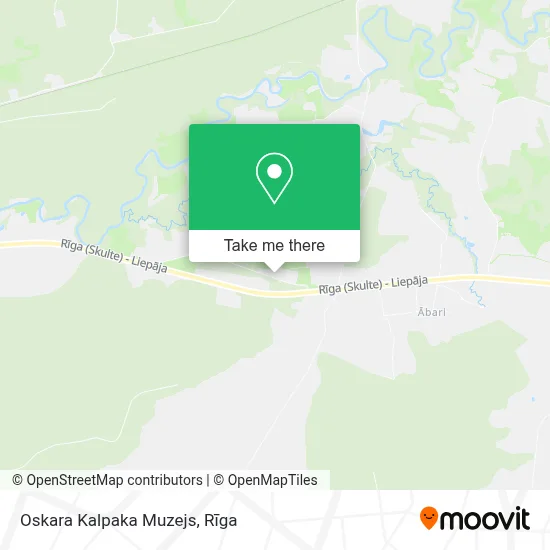 Oskara Kalpaka Muzejs map