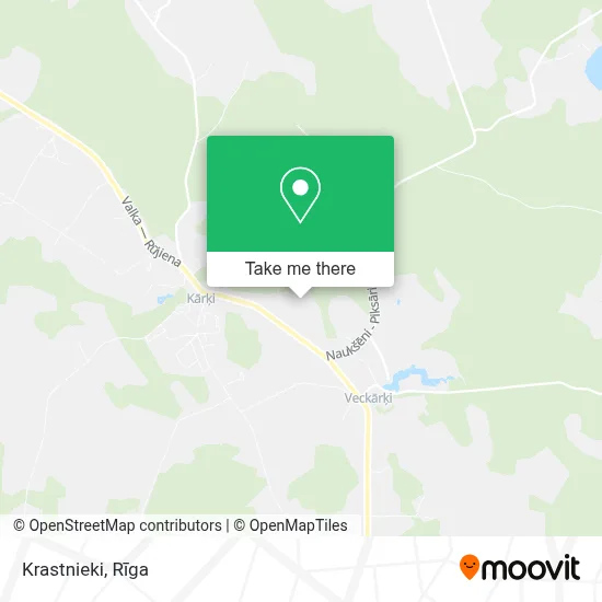 Krastnieki map