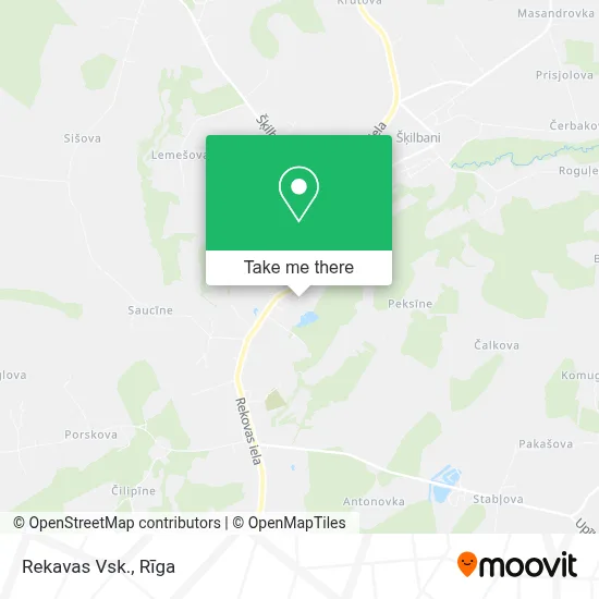 Rekavas Vsk. map