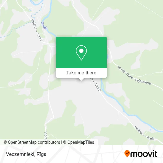 Veczemnieki map