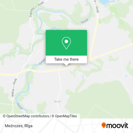 Mežrozes map