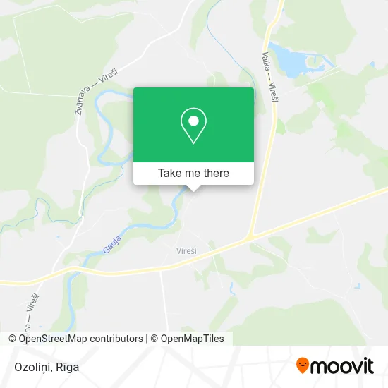Ozoliņi map