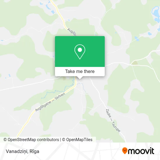 Vanadziņi map