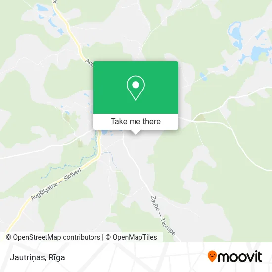 Jautriņas map