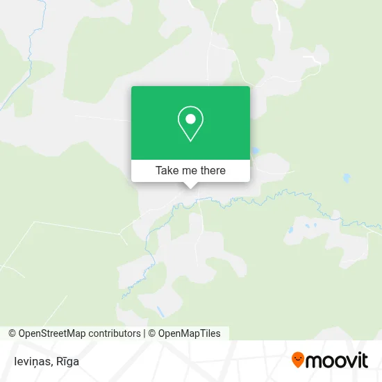 Ieviņas map