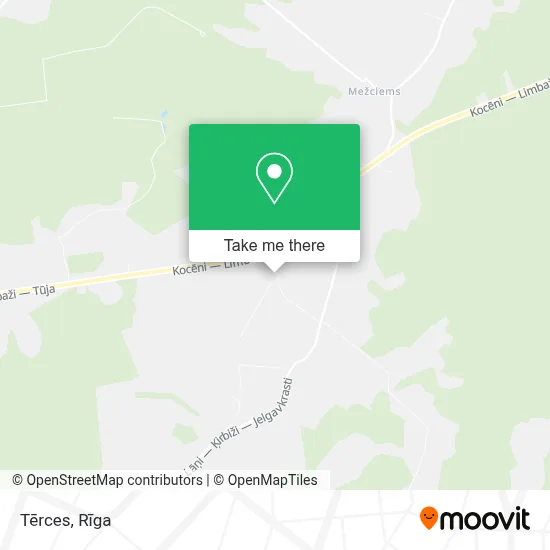 Tērces map