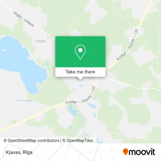 Kļavas map