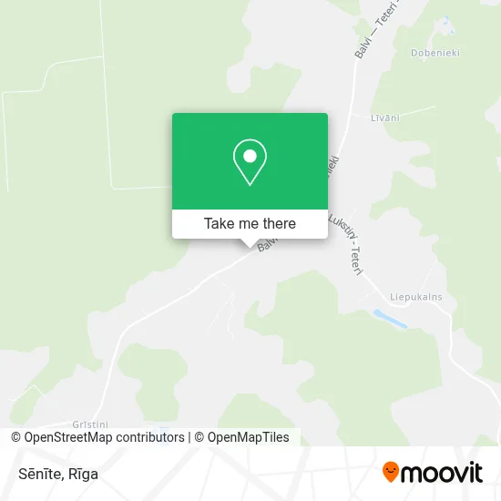 Sēnīte map