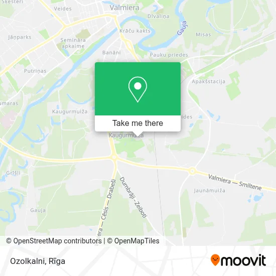 Ozolkalni map
