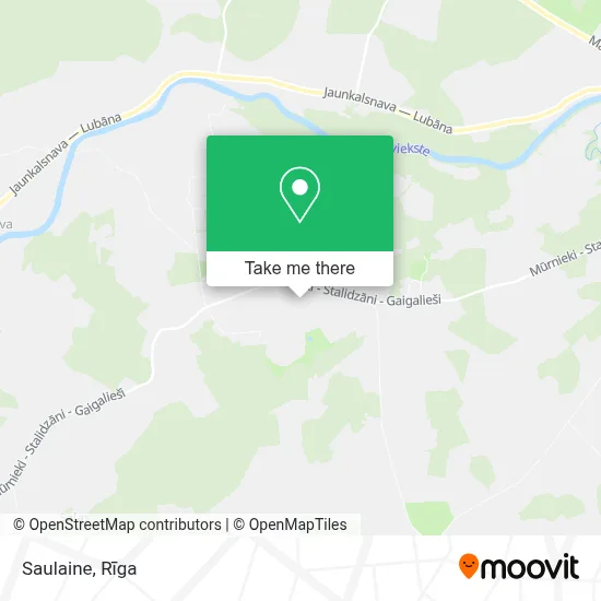 Saulaine map