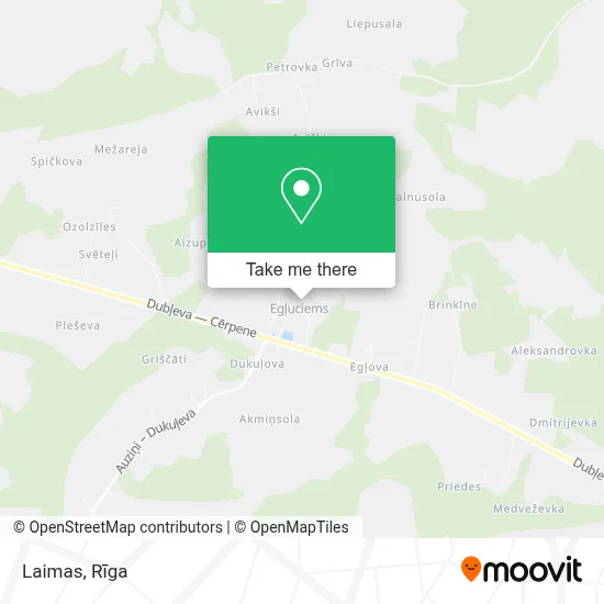Laimas map