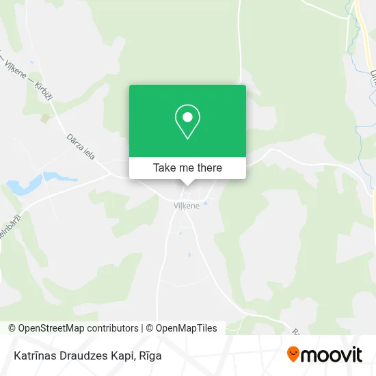Katrīnas Draudzes Kapi map
