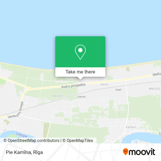 Pie Kamīna map