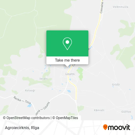 Agroiecirknis map