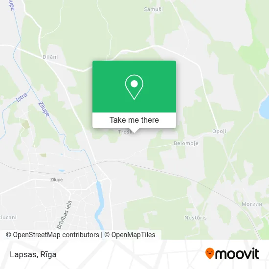 Lapsas map