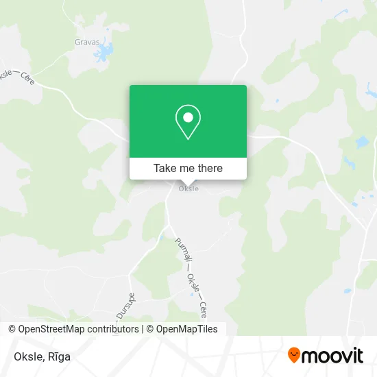 Oksle map