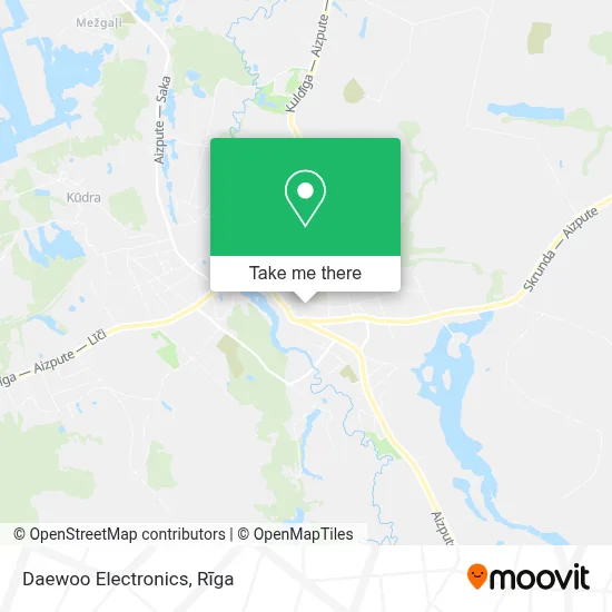 Daewoo Electronics map