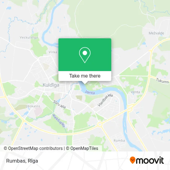 Rumbas map