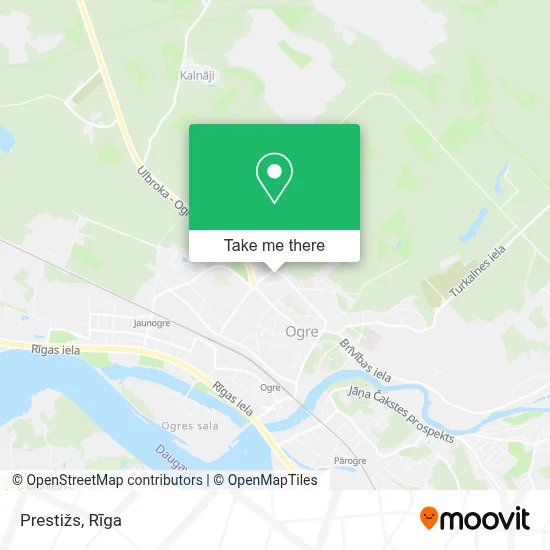 Prestižs map
